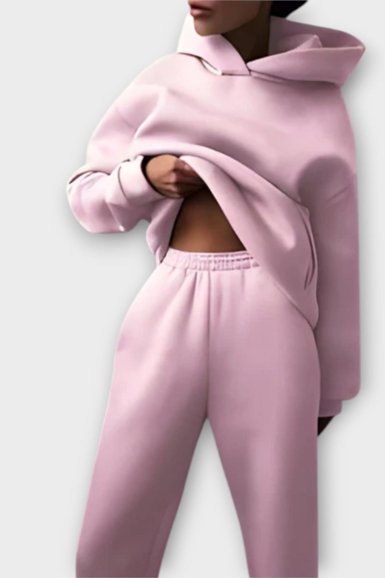 Carla, Relaxed Hoodie & Trousers Set