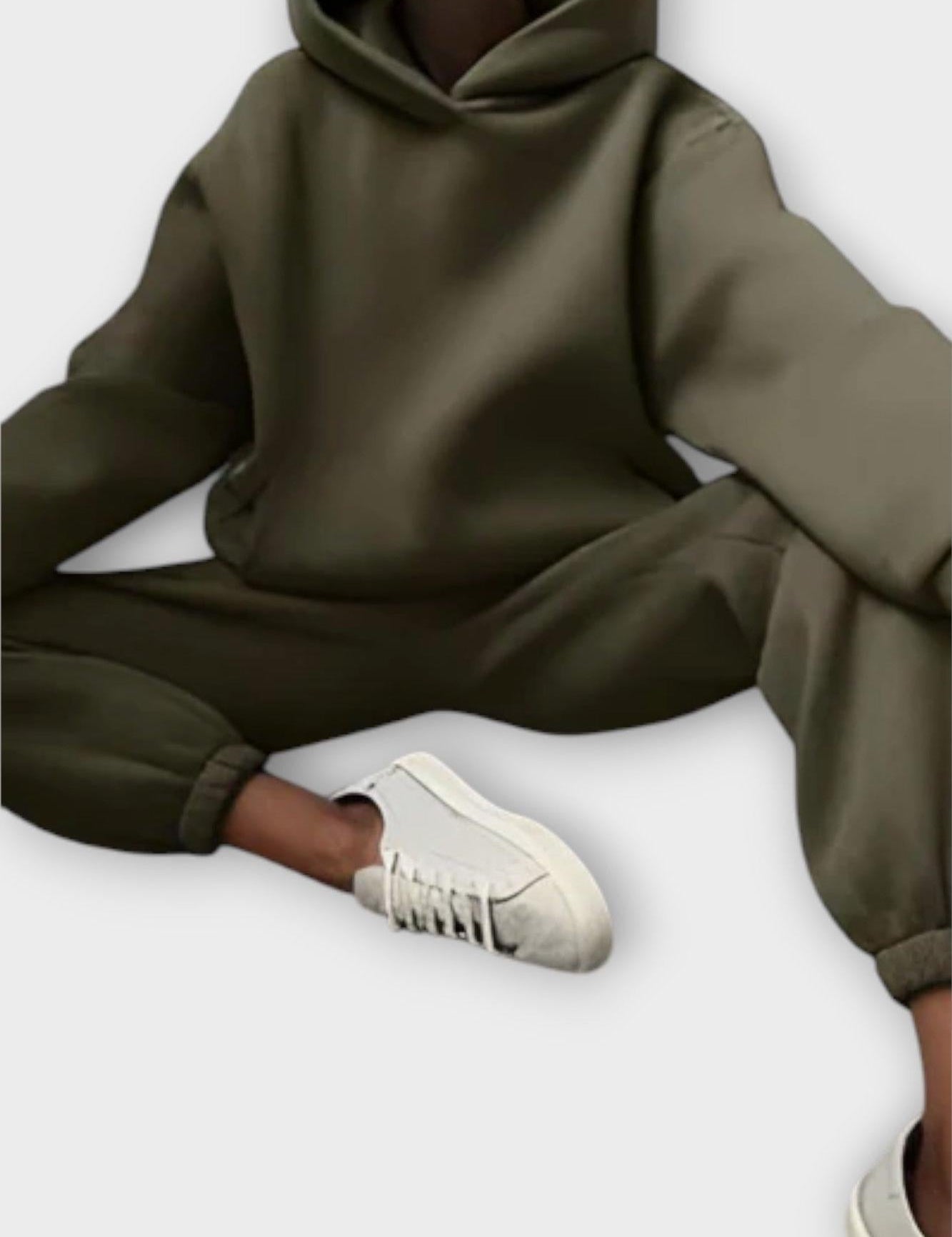 Carla, Relaxed Hoodie & Trousers Set