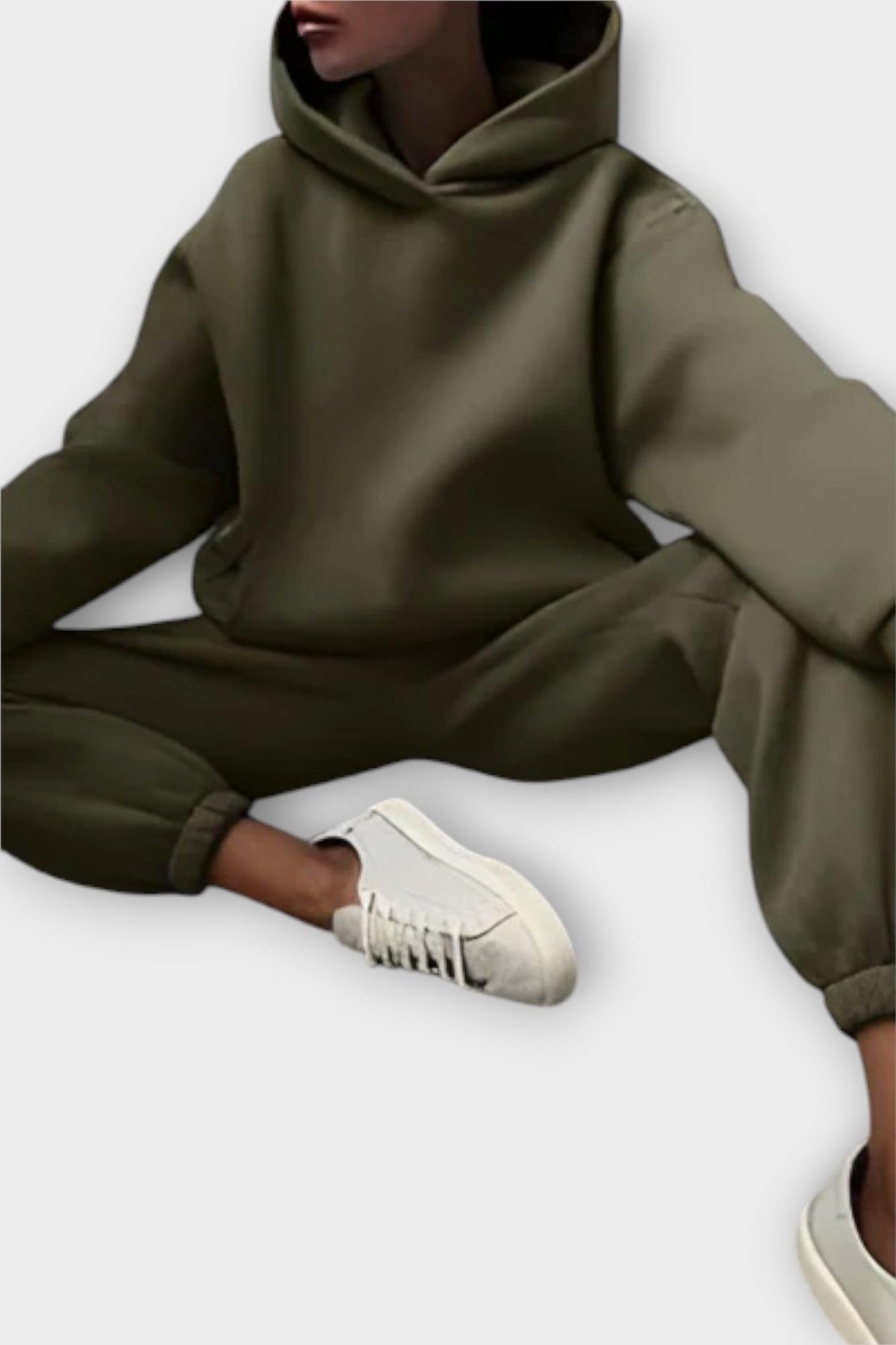 Carla, Relaxed Hoodie & Trousers Set
