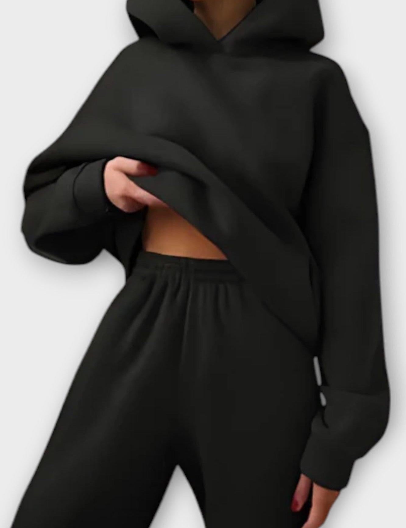 Carla, Relaxed Hoodie & Trousers Set