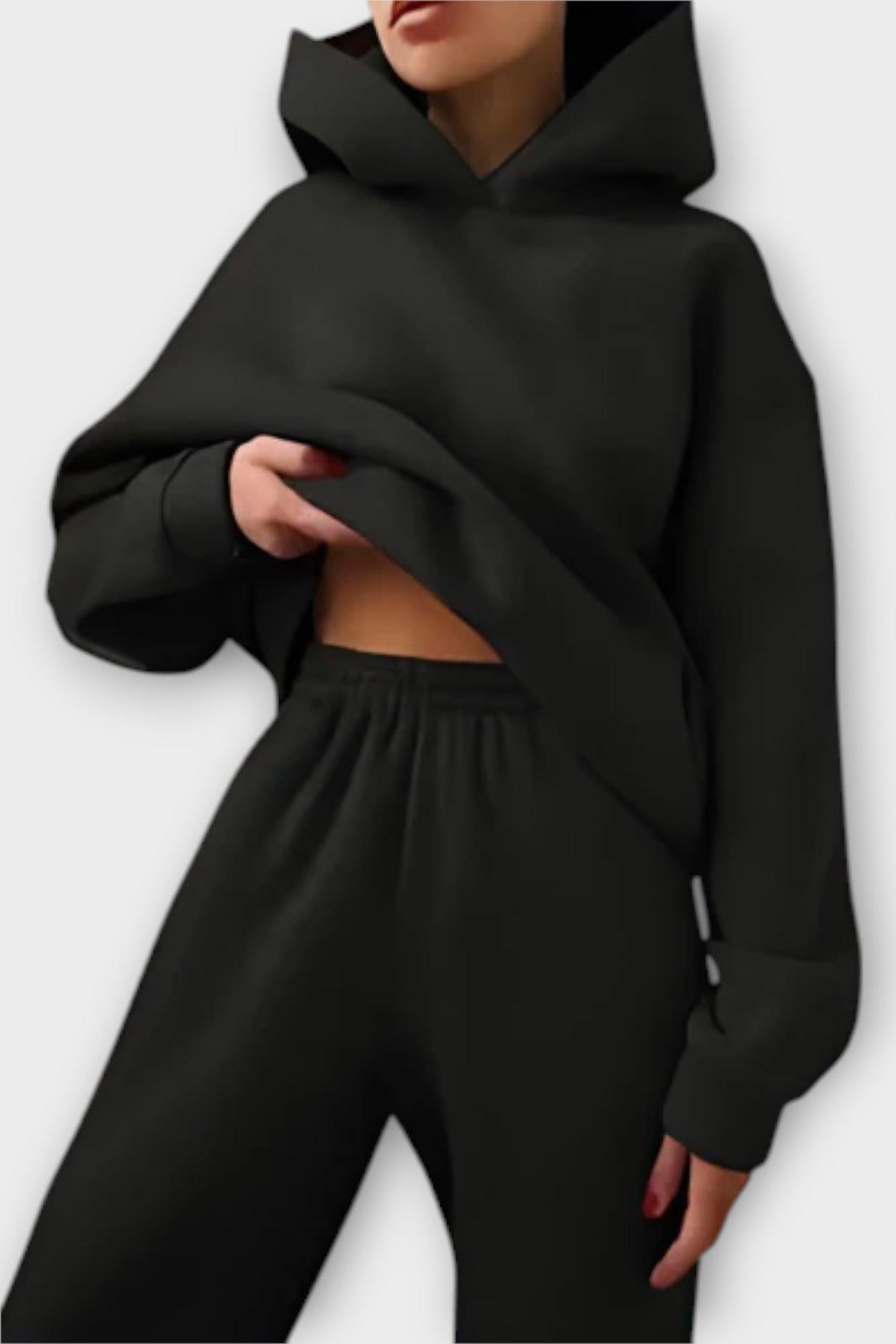 Carla, Relaxed Hoodie & Trousers Set