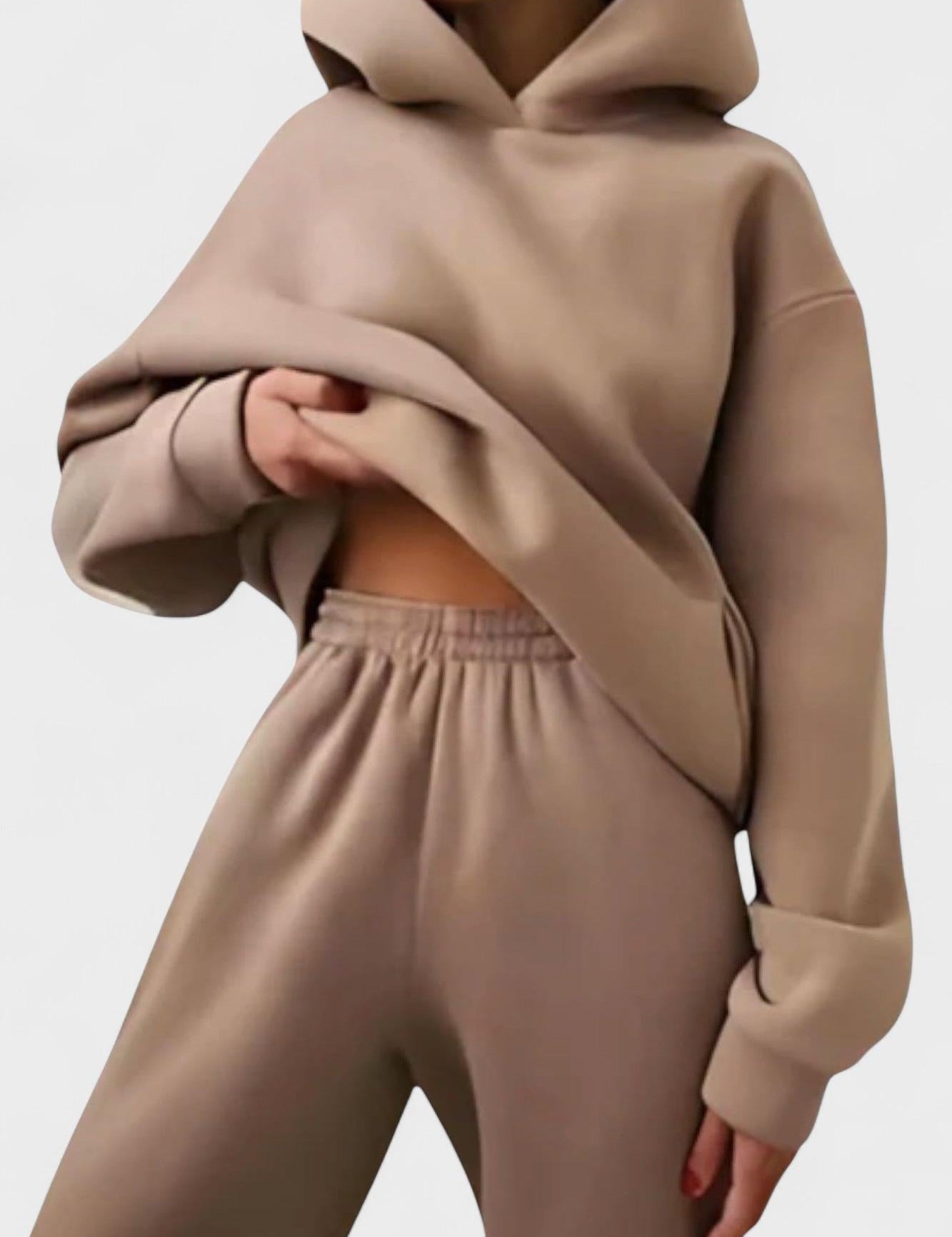 Carla, Relaxed Hoodie & Trousers Set