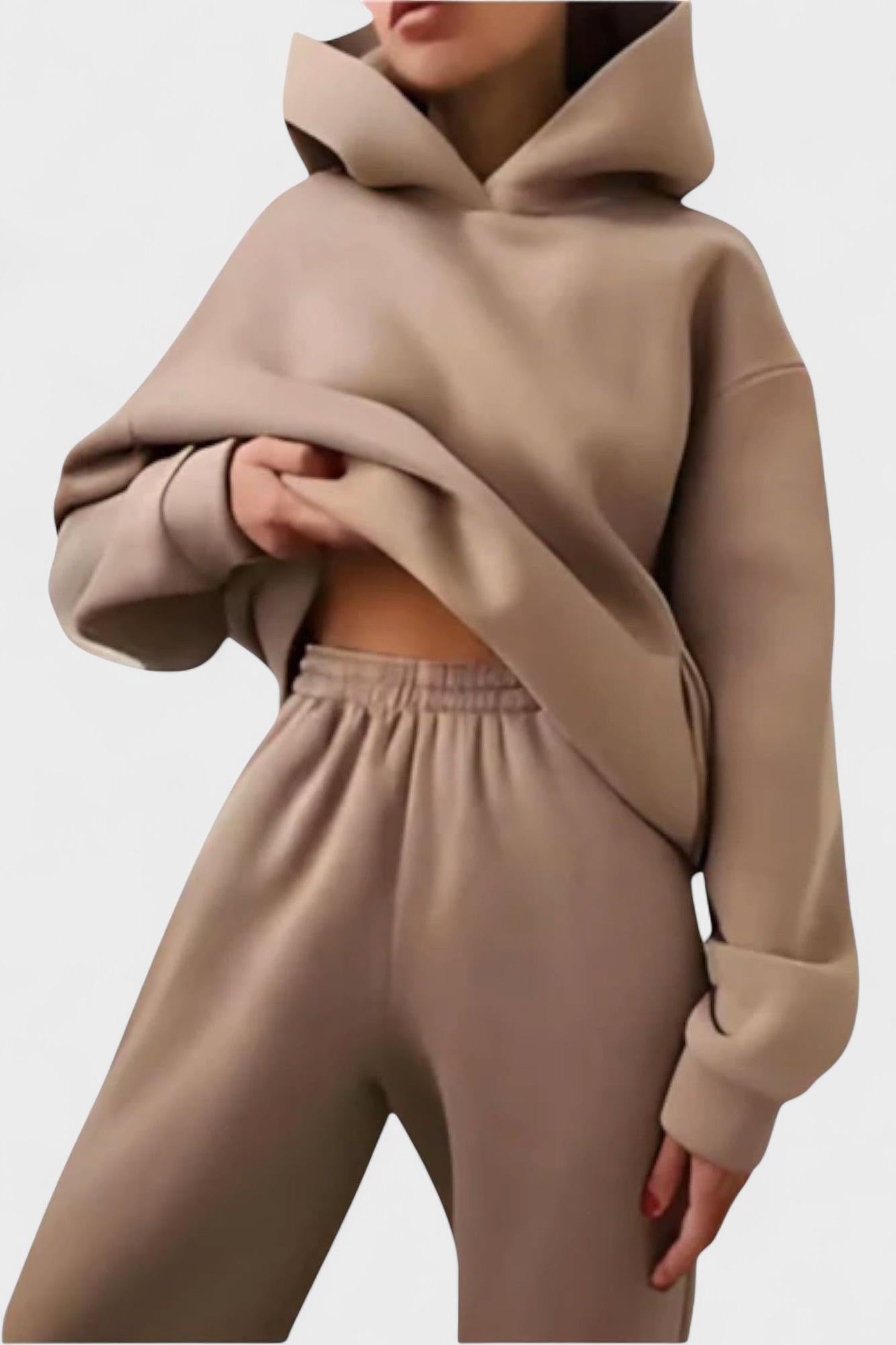 Carla, Relaxed Hoodie & Trousers Set