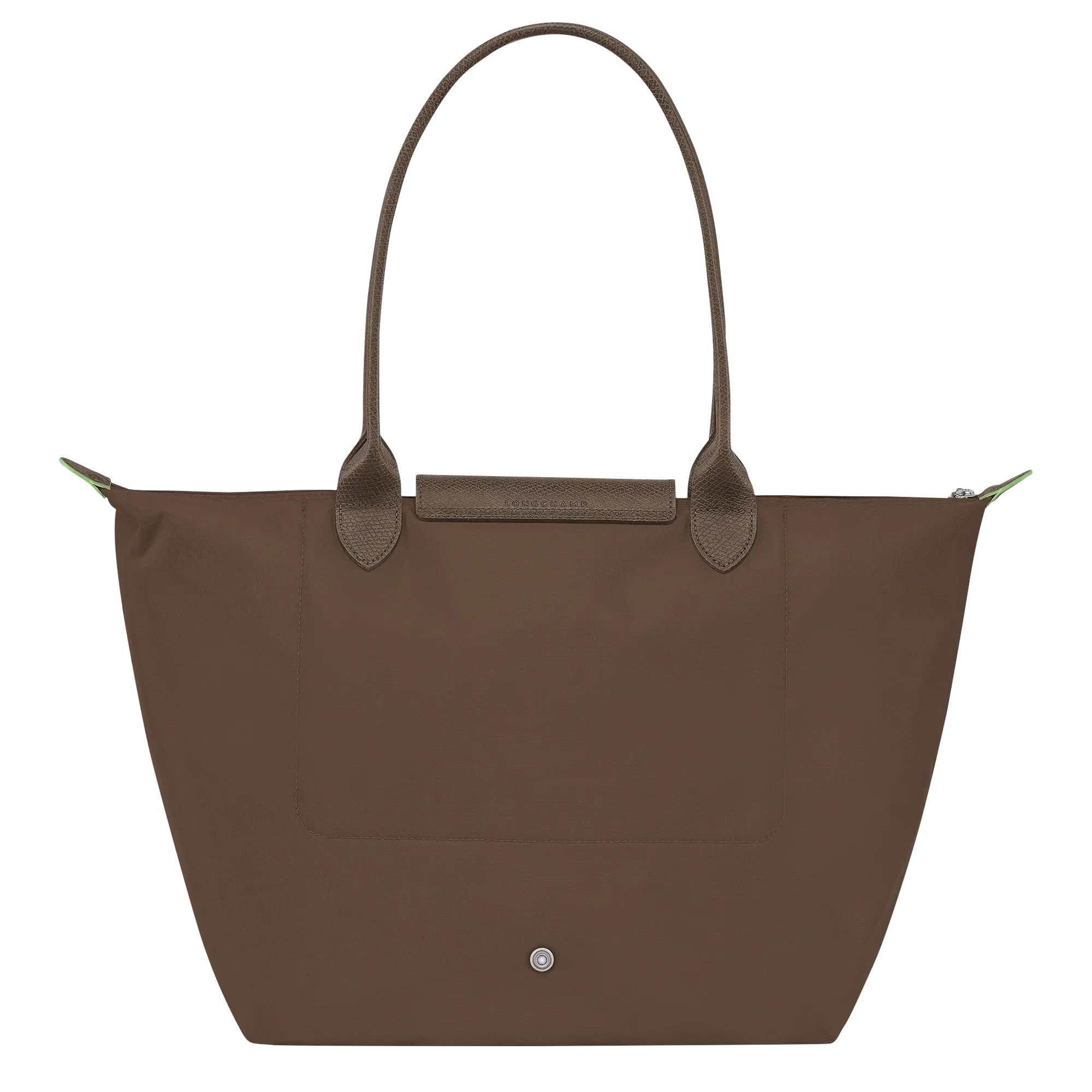 Large Packable Tote Bag, Terra, detail view