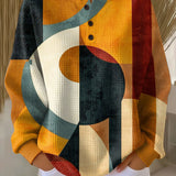 Helene Jumper with Geometric Pattern