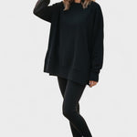 Olivia, Relaxed Long-Sleeve Top & Trousers Set