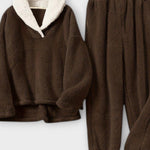 Maya, Soft Knitted Top & Trousers Set