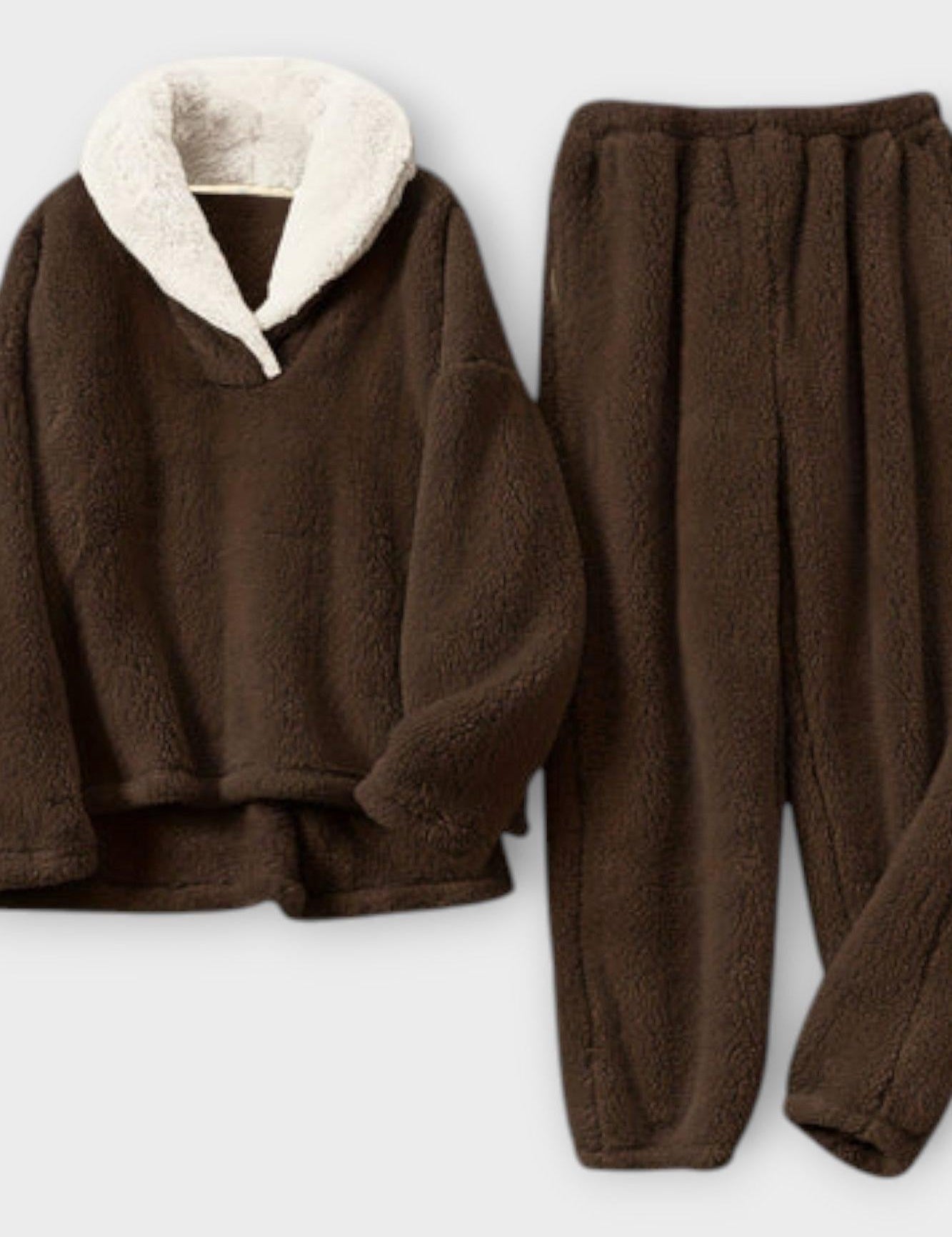 Maya, Soft Knitted Top & Trousers Set
