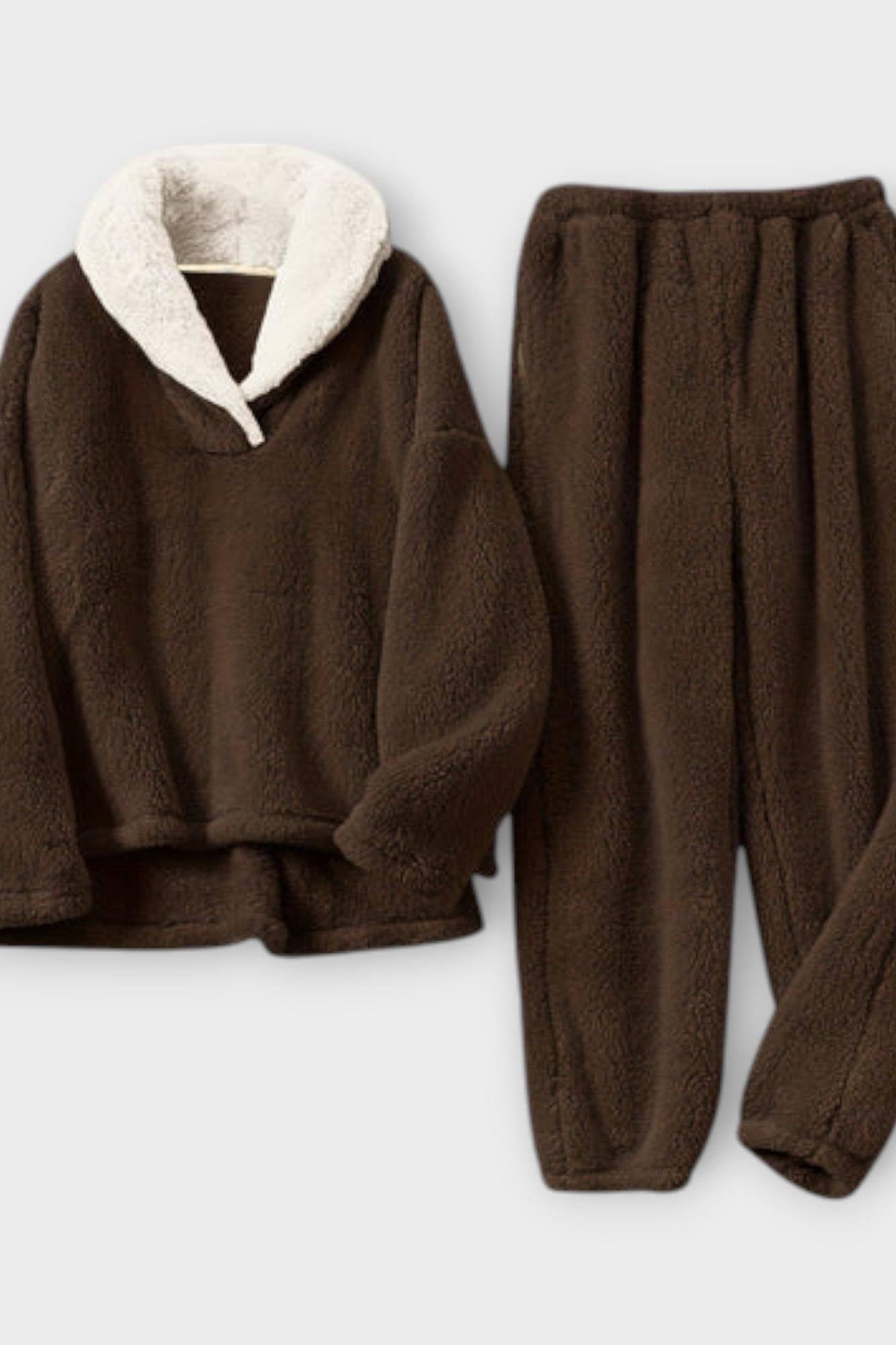Maya, Soft Knitted Top & Trousers Set