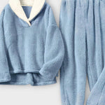 Maya, Soft Knitted Top & Trousers Set