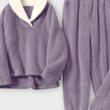 Maya, Soft Knitted Top & Trousers Set