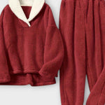 Maya, Soft Knitted Top & Trousers Set