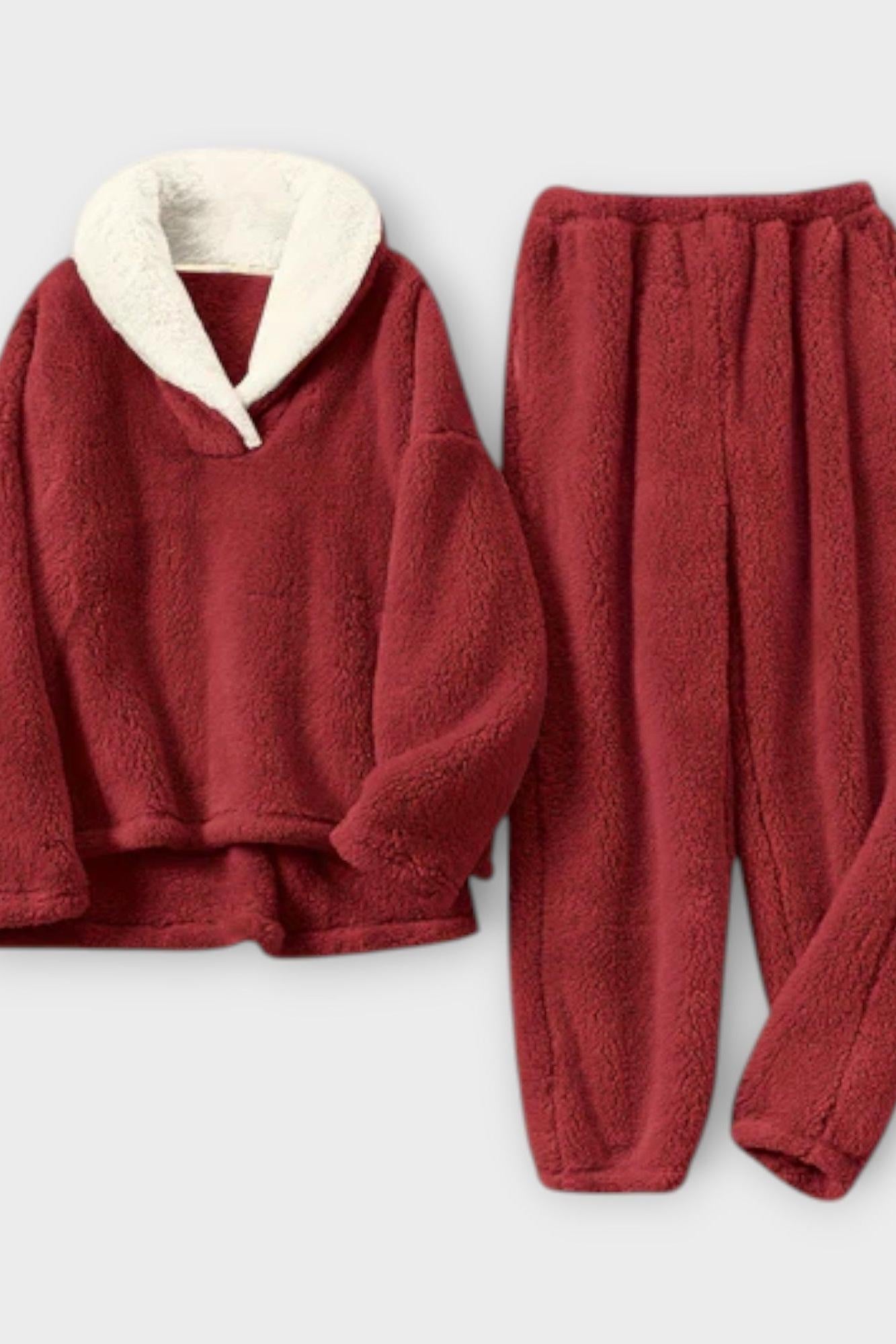 Maya, Soft Knitted Top & Trousers Set