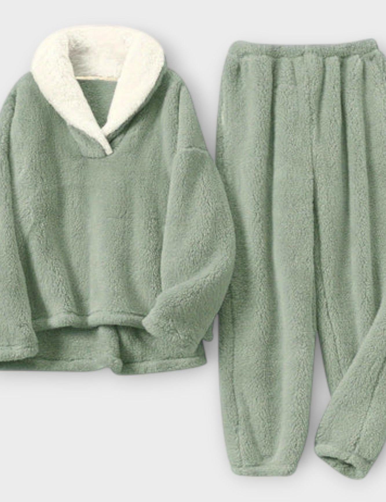Maya, Soft Knitted Top & Trousers Set