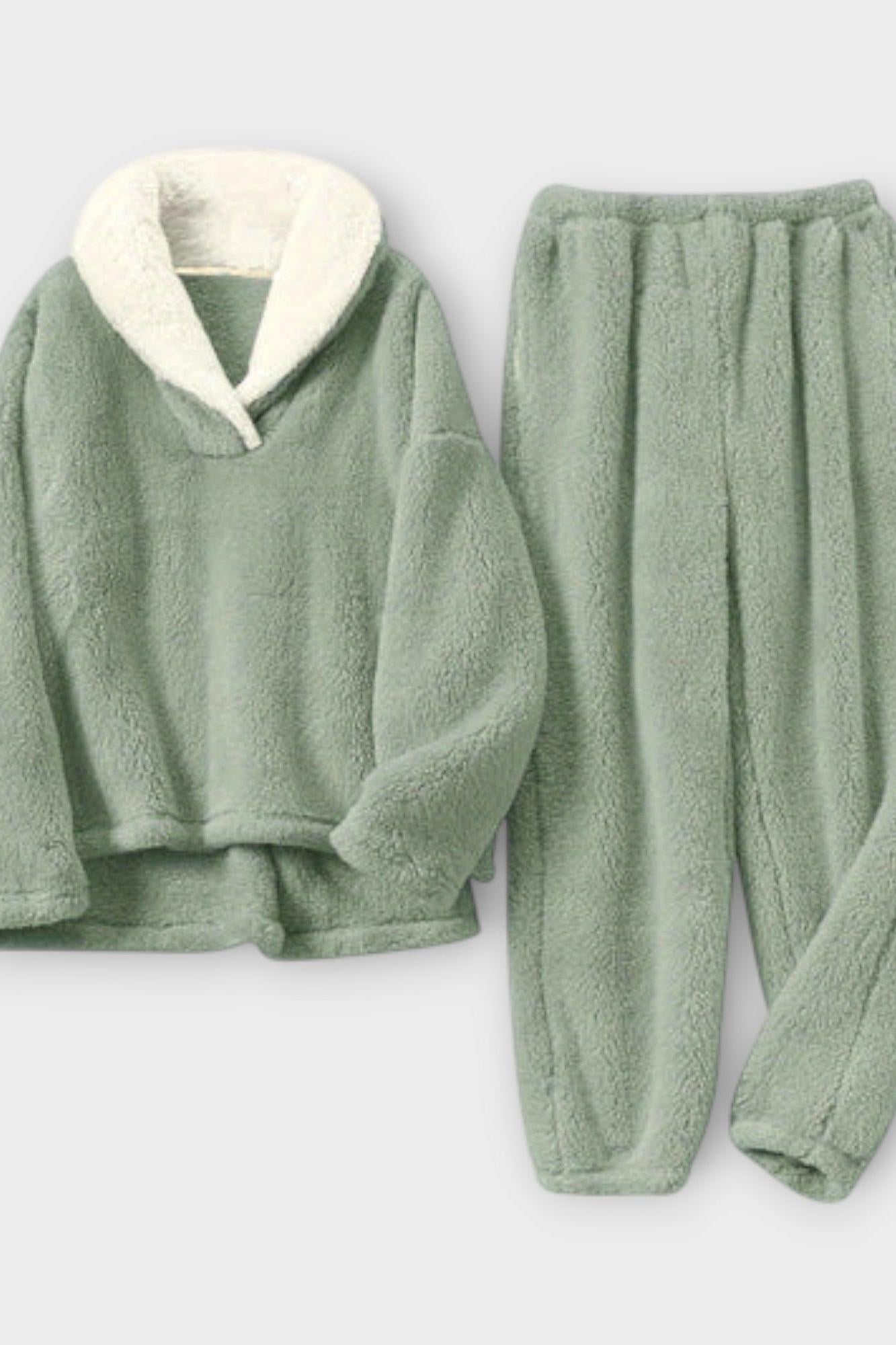 Maya, Soft Knitted Top & Trousers Set