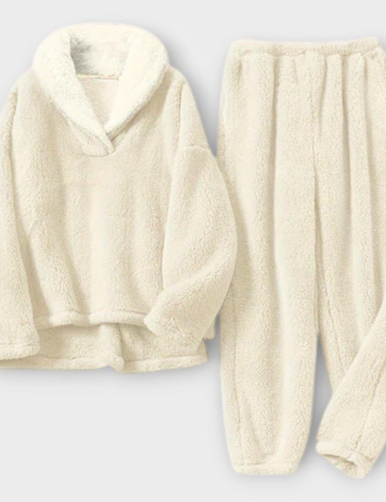 Maya, Soft Knitted Top & Trousers Set