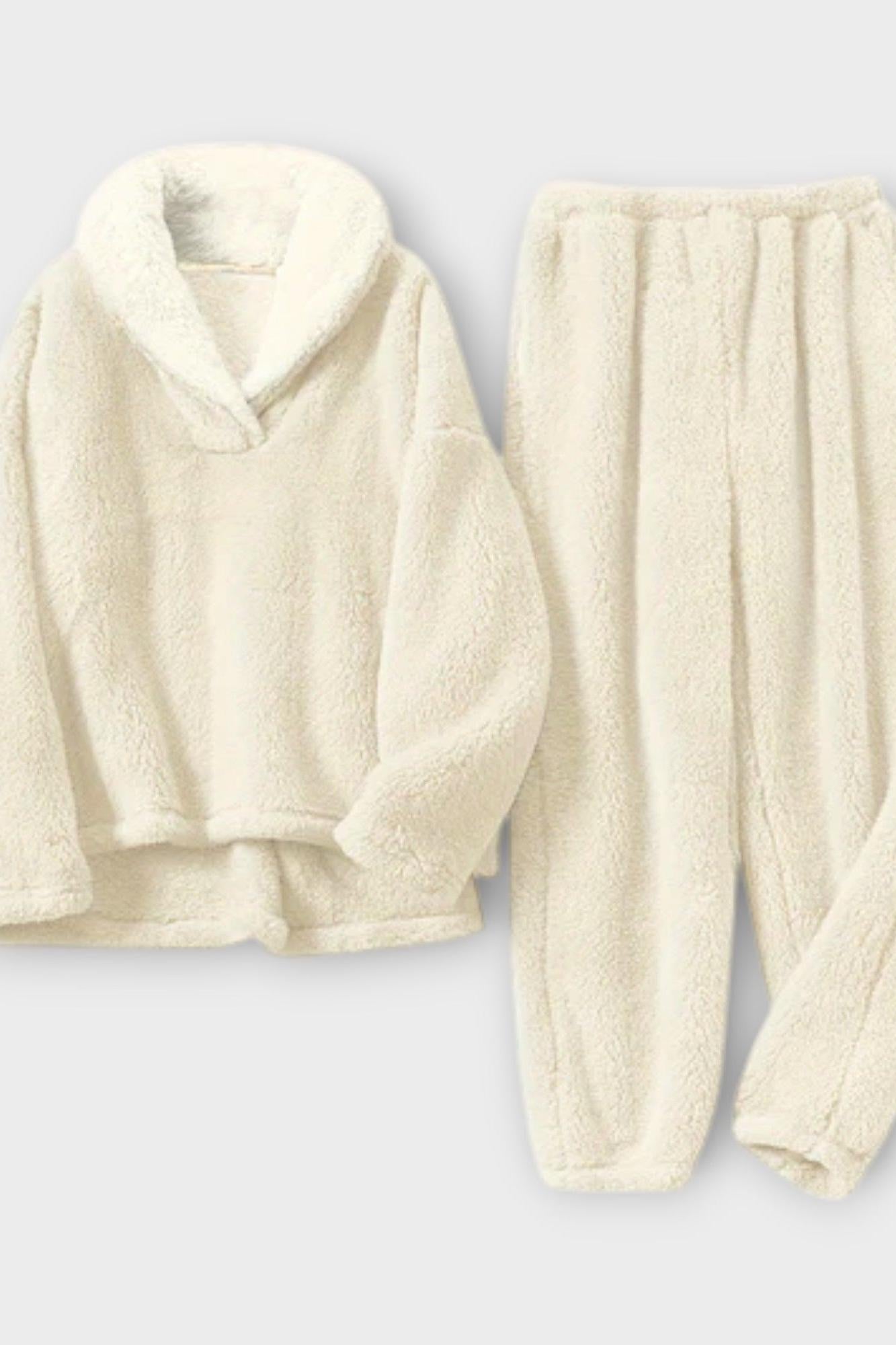 Maya, Soft Knitted Top & Trousers Set