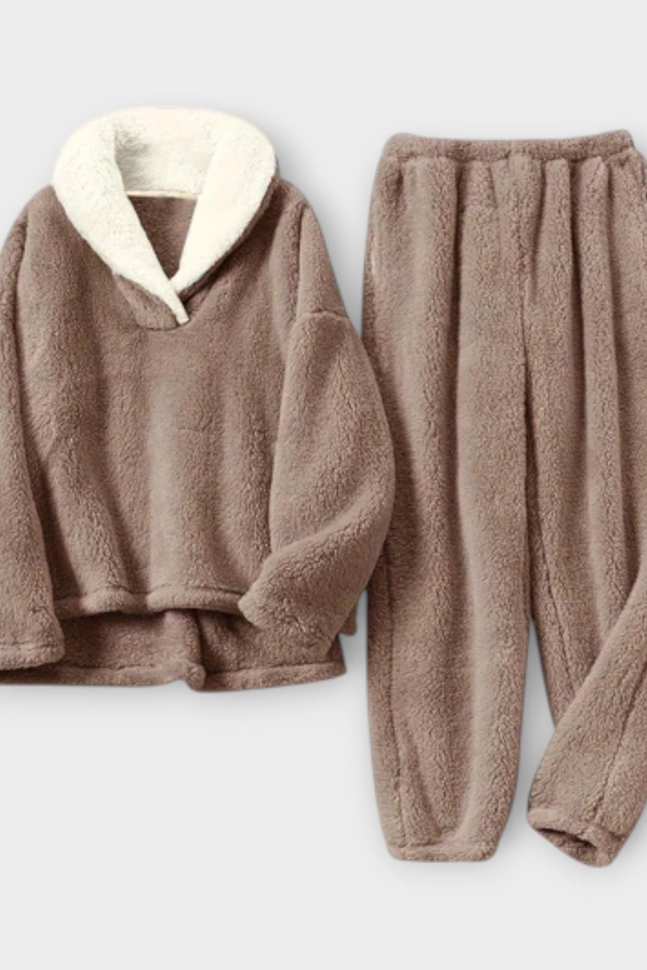 Maya, Soft Knitted Top & Trousers Set