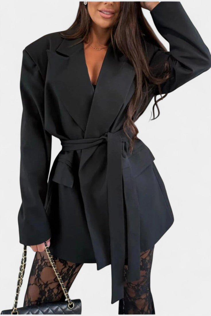 Melody, Blazer & Lace Trousers Set