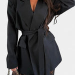 Melody, Blazer & Lace Trousers Set