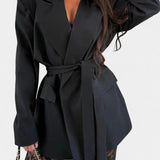 Melody, Blazer & Lace Trousers Set