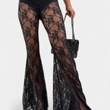 Melody, Blazer & Lace Trousers Set