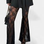 Melody, Blazer & Lace Trousers Set