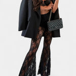 Melody, Blazer & Lace Trousers Set