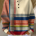 Hanne Striped and Colour Block Jumper