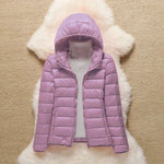Nina, Mid-Season Coat, Purple