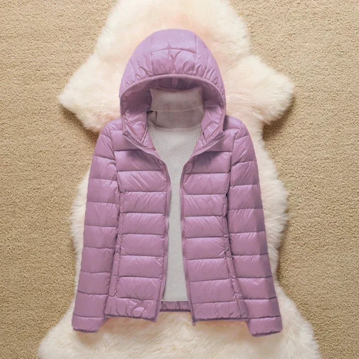 Nina, Mid-Season Coat, Purple