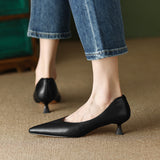Georgia Elegant Pointed-Toe Pumps