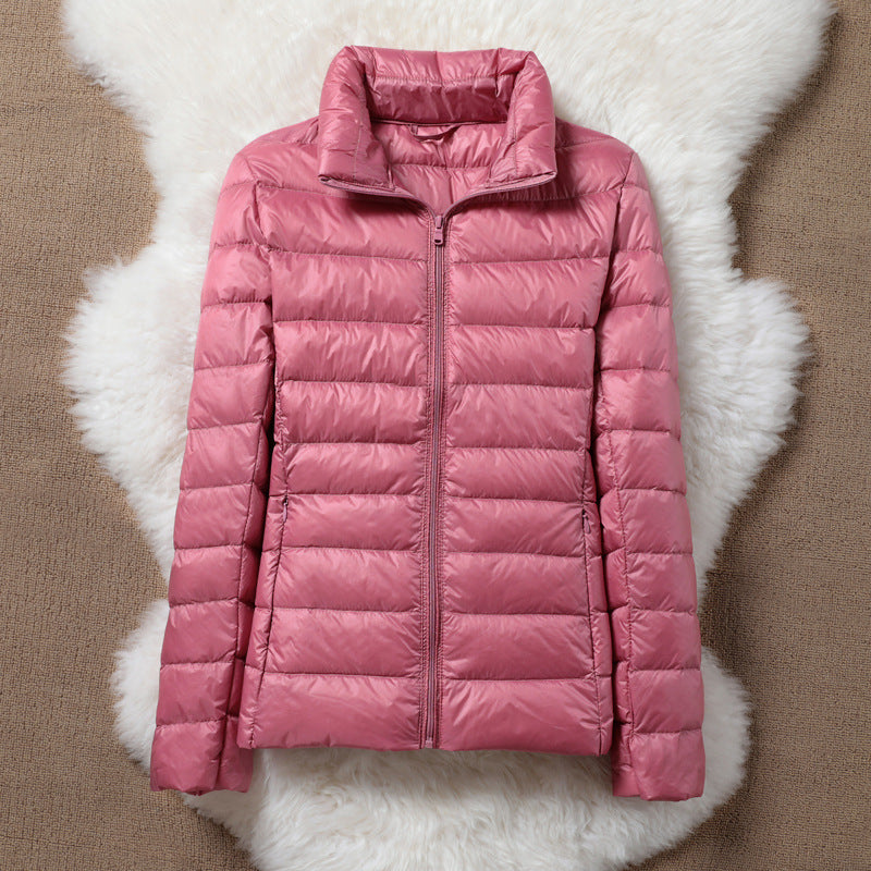 Louisa, Mid-Season Coat, Salmon