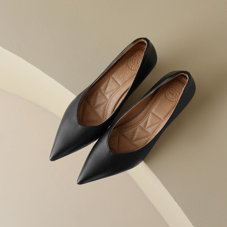Georgia Elegant Pointed-Toe Pumps