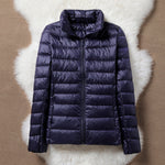 Elaine, Mid-Season Coat, Navy Blue