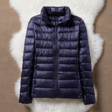 Elaine, Mid-Season Coat, Navy Blue