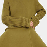 Patricia, Knitted Jumper & Maxi Skirt Set