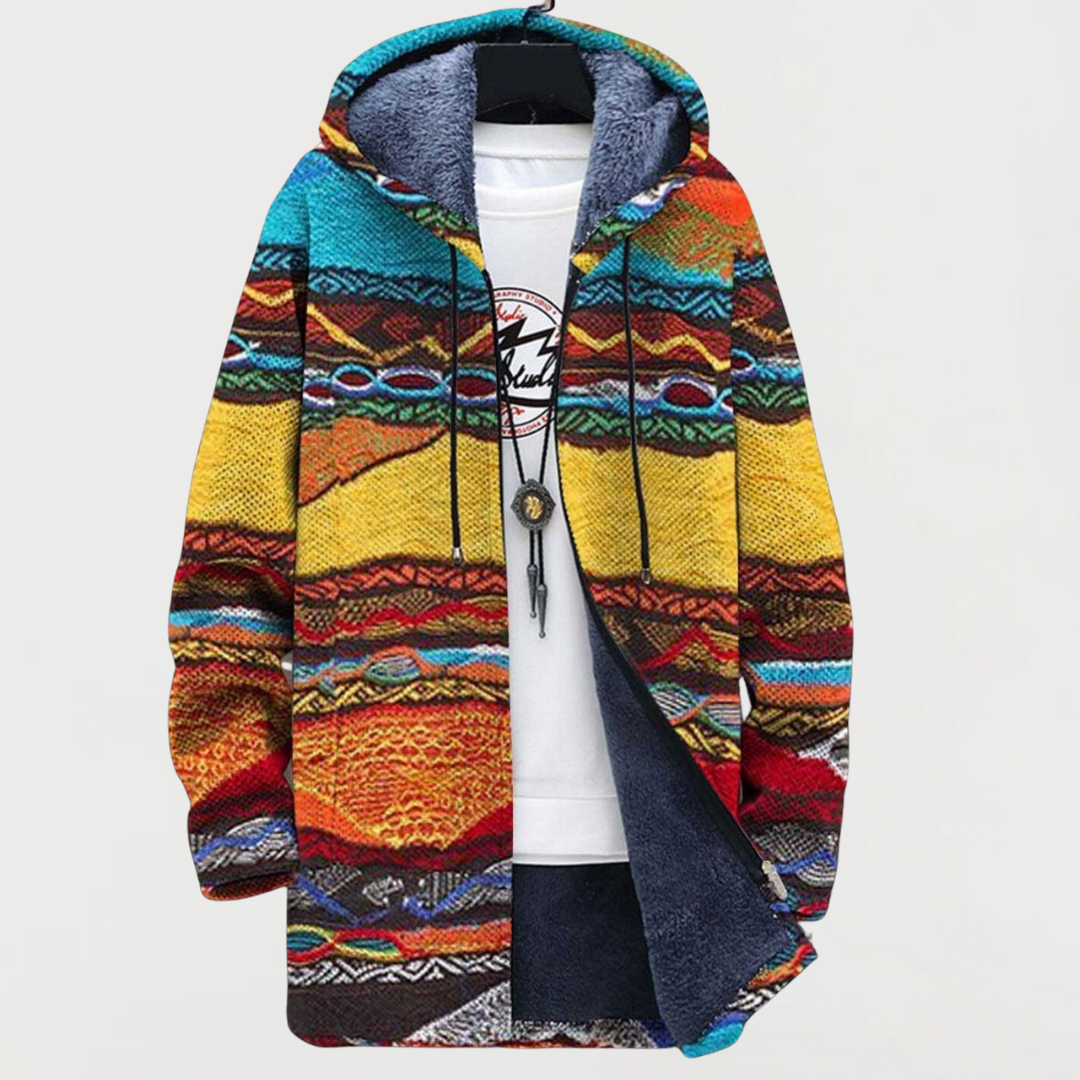 Noel Sweatshirt with Tribal Art