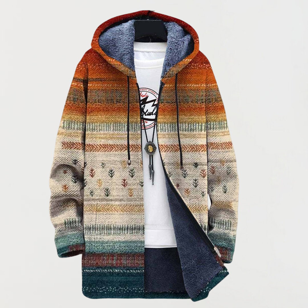 Rowan Autumn Striped Coat