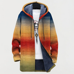 Rory Sunset Gradient Pattern Coat - view 2
