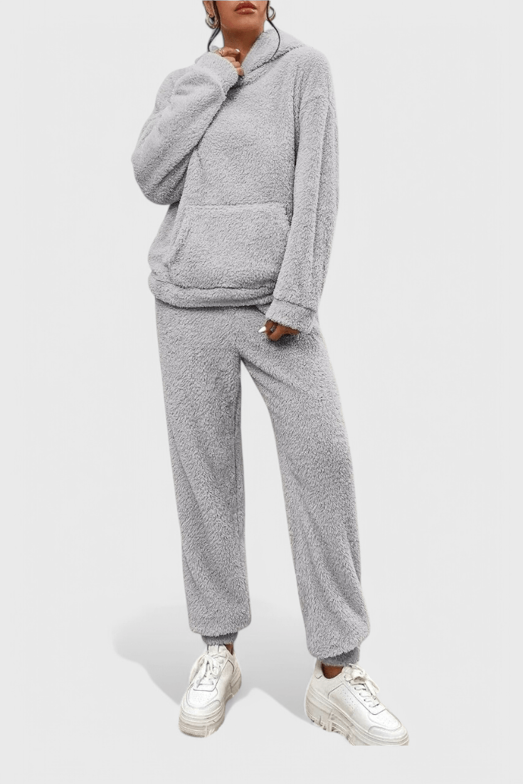 Rosie, Teddy Hoodie & Trousers Set