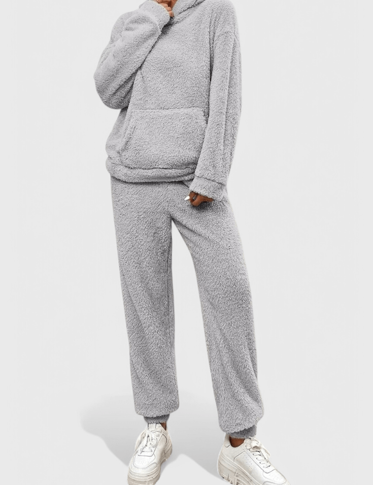 Rosie, Teddy Hoodie & Trousers Set