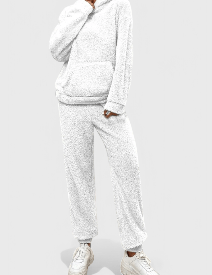 Rosie, Teddy Hoodie & Trousers Set
