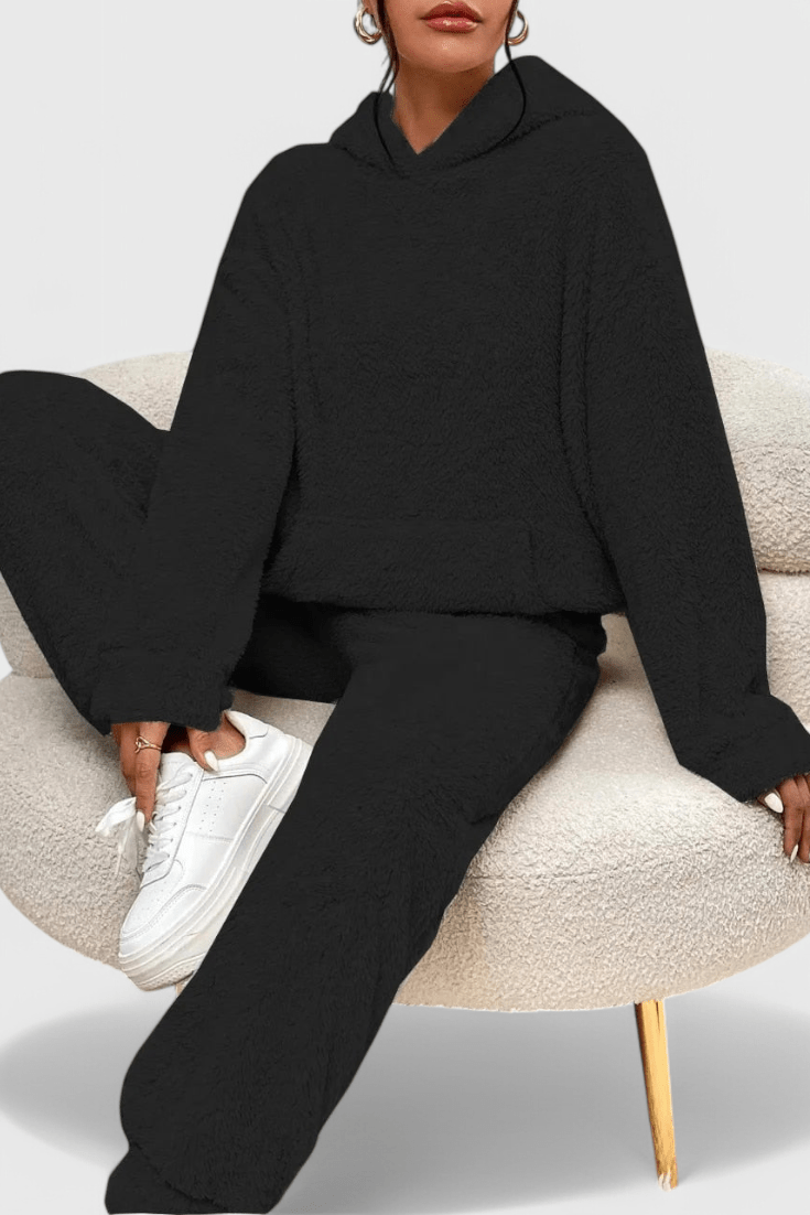 Rosie, Teddy Hoodie & Trousers Set