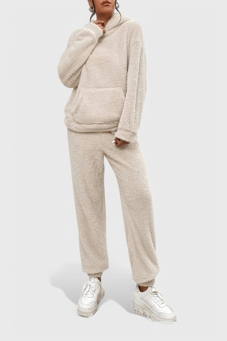 Rosie, Teddy Hoodie & Trousers Set