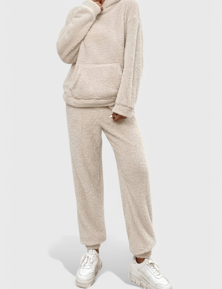 Rosie, Teddy Hoodie & Trousers Set