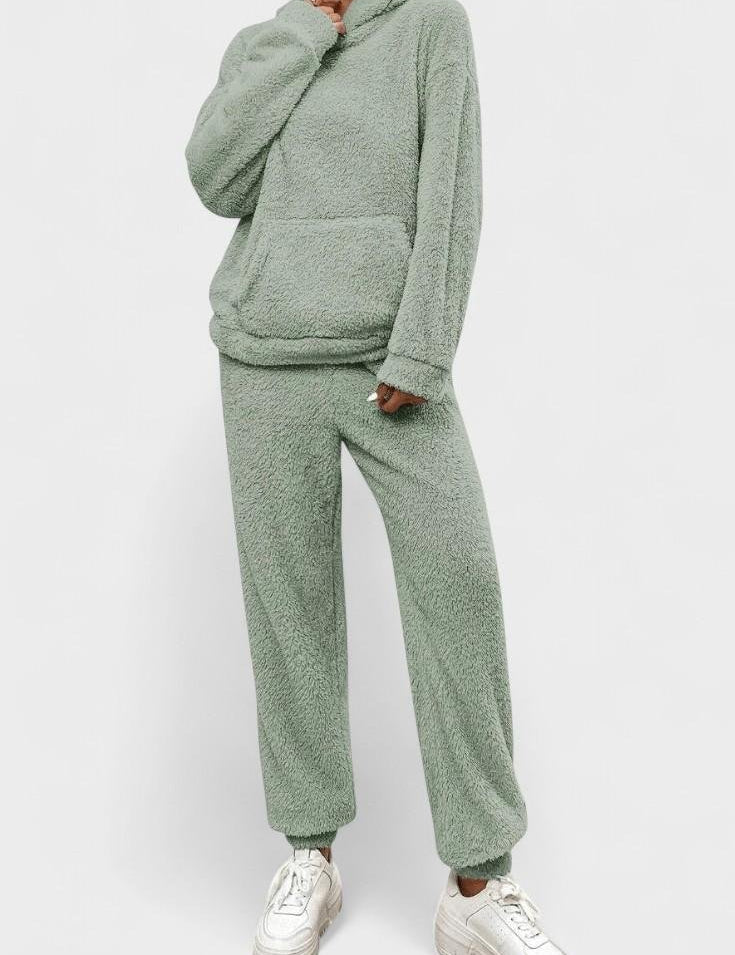 Rosie, Teddy Hoodie & Trousers Set