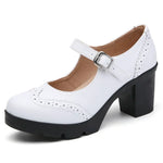 Sylvia Elegant Leather Pumps