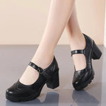 Sylvia Elegant Leather Pumps
