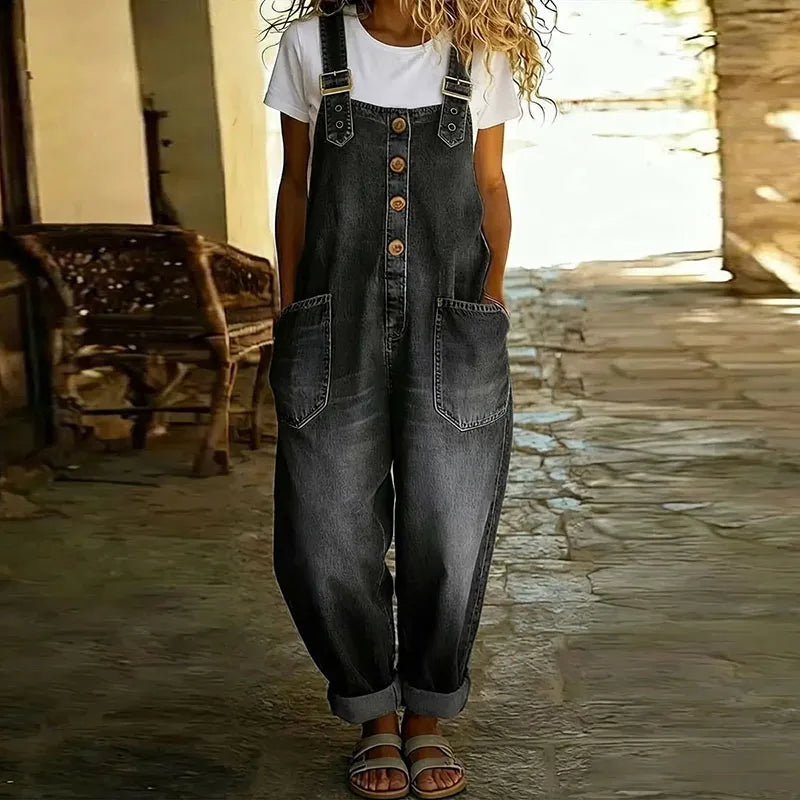 Layla Vintage Soft Cotton Denim-Look Set - view 5